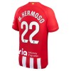 Atlético Madrid M.Hermoso 22 Hjemme 23-24 - Herre Fotballdrakt
